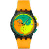 ساعت سواچ مدل SWATCH NEON SIGNAL FLAG