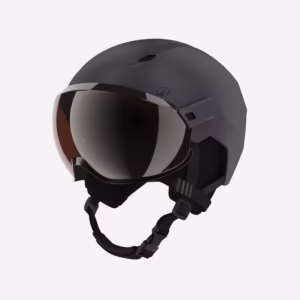 هلمت اسکی و اسنوبرد دکتلون ودز – WEDZE Adult Visor Ski Helmet PTS 550 – خاکستری تیره