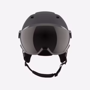 هلمت اسکی و اسنوبرد دکتلون ودز - WEDZE Adult Visor Ski Helmet PTS 550 - خاکستری تیره