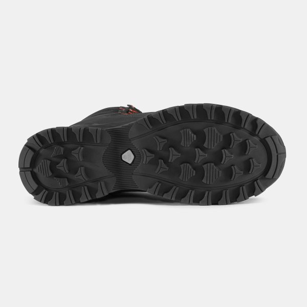 بوت مردانه طبیعتگردی و برف Decathlon MH500 Mid – مشکی قرمز بوت مردانه طبیعتگردی و برف Decathlon MH500 Mid – مشکی قرمز - تصویر 4