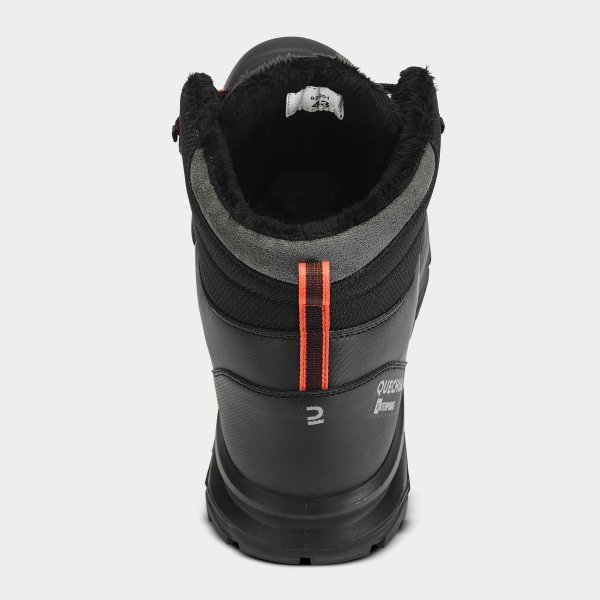 بوت مردانه طبیعتگردی و برف Decathlon MH500 Mid – مشکی قرمز بوت مردانه طبیعتگردی و برف Decathlon MH500 Mid – مشکی قرمز - تصویر 7