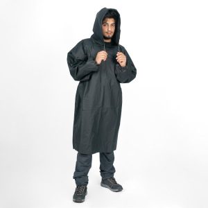 پانچو بارانی ضدآب برند دکتلون CAPERLAN 100 – مشکی