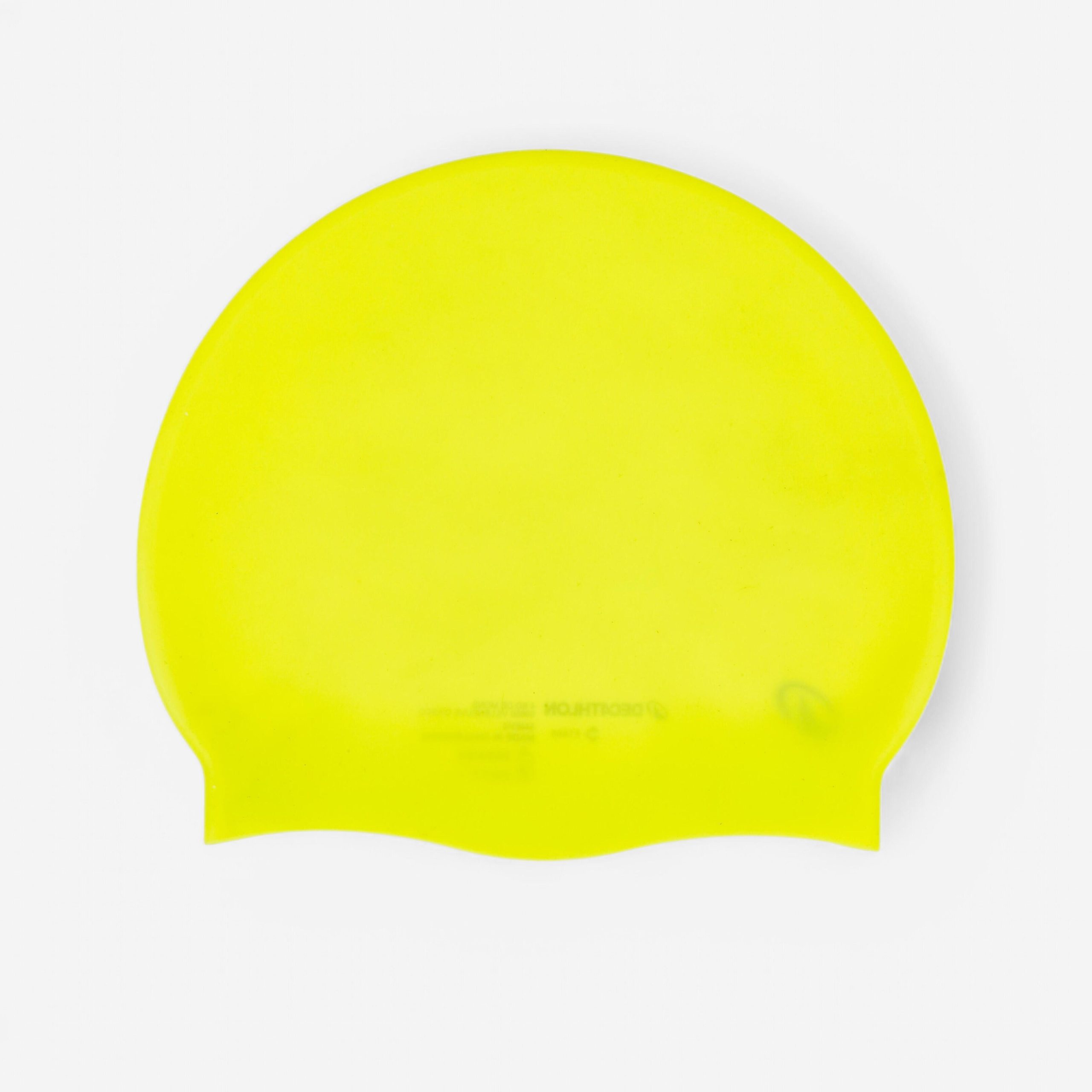 کلاه شنا بزرگسال سیلیکون دکتلون - DECATHLON Silicone- زرد کلاه شنا بزرگسال سیلیکون دکتلون - DECATHLON Silicone- زرد