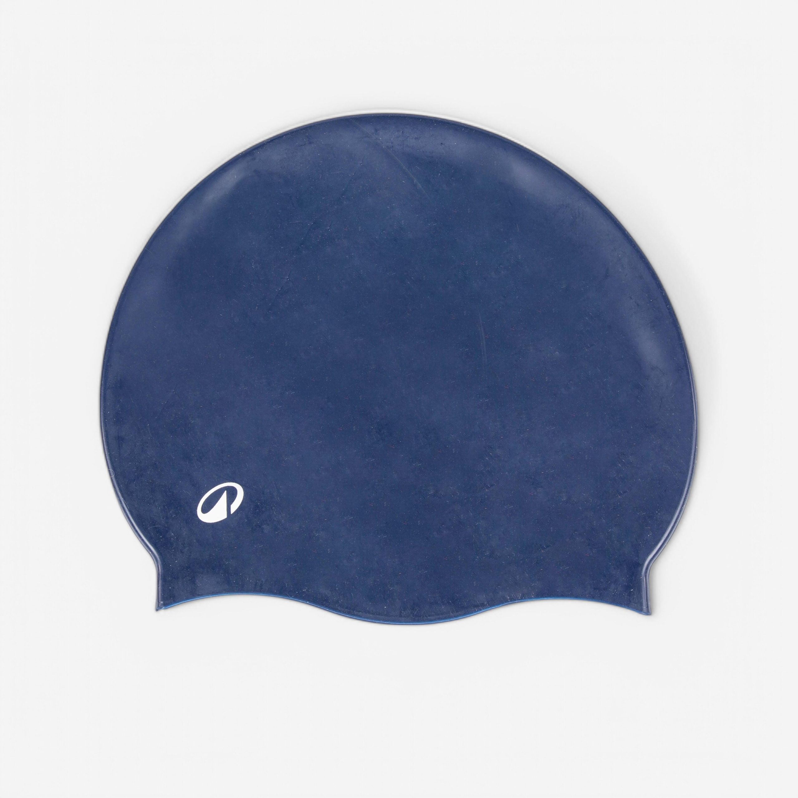 کلاه شنا بزرگسال سیلیکون دکتلون - DECATHLON Silicone- سرمه ای کلاه شنا بزرگسال سیلیکون دکتلون - DECATHLON Silicone- سرمه ای