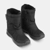 بوت برفی ضد آب اوتدور برند دکتلون QUECHUA SH 100 - مشکی - Image 2