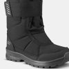 بوت برفی ضد آب اوتدور برند دکتلون QUECHUA SH 100 - مشکی - Image 5