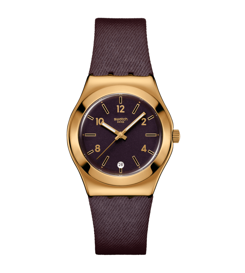 ساعت سواچ مدل (SWATCH HEART OF BURGUNDY (YLG413 ساعت سواچ مدل (SWATCH HEART OF BURGUNDY (YLG413