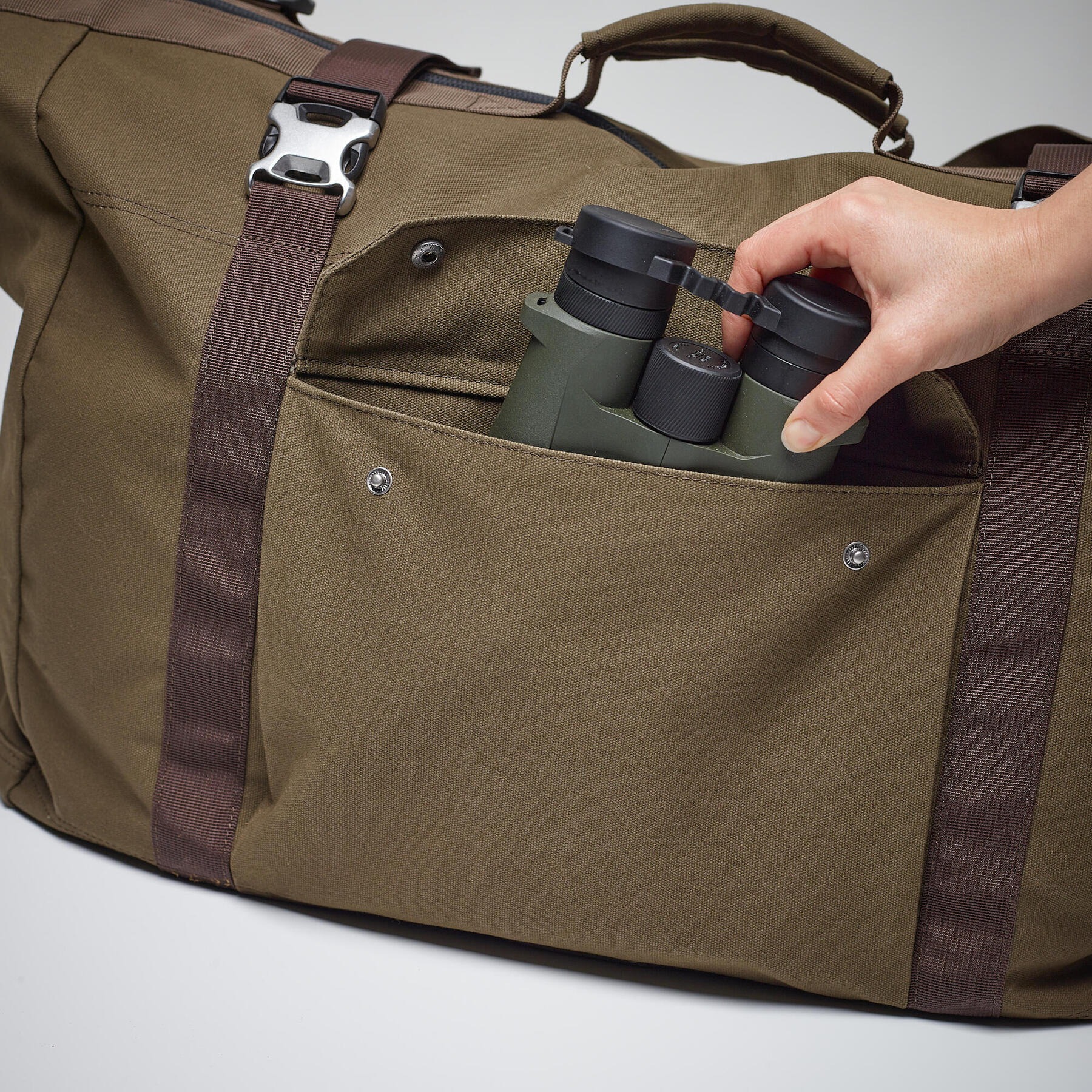 ساک دستی دکتلون سولوگناک - SOLOGNAC Carrying Bag 80 L - سبز ساک دستی دکتلون سولوگناک - SOLOGNAC Carrying Bag 80 L - سبز - تصویر 9