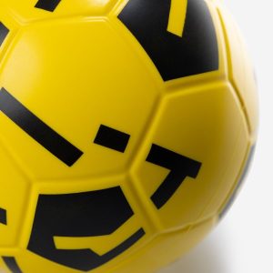 توپ فوتبال سایز 4 دکتلون – DECATHLON BALLGROUND 500 – زرد/مشکی