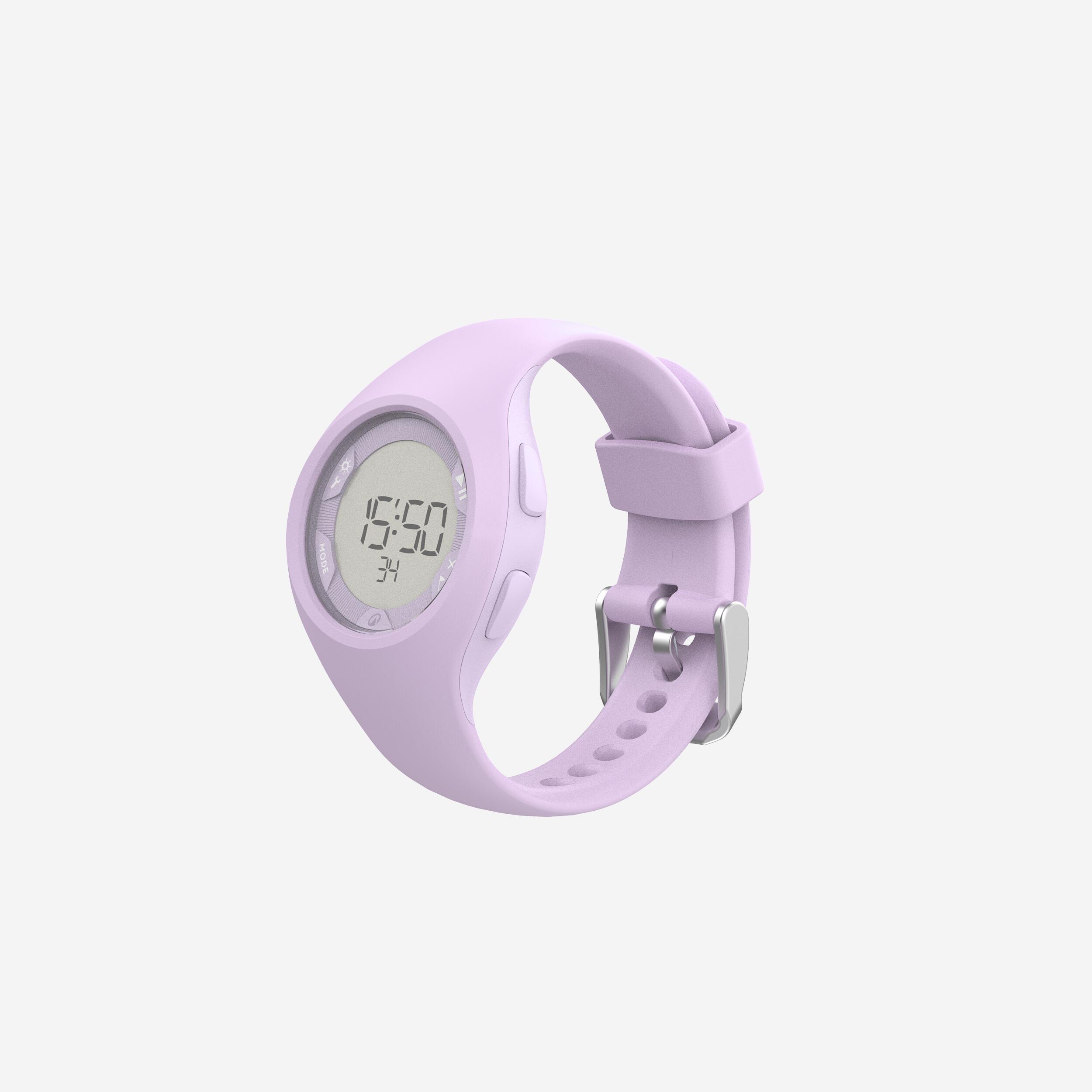 ساعت دیجیتال دکتلون DECATHLON W200 S - بنفش ساعت دیجیتال دکتلون DECATHLON W200 S - بنفش