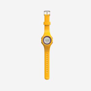 ساعت دیجیتال ضد آب دکتلون DECATHLON W200 M – زرد و بنفش