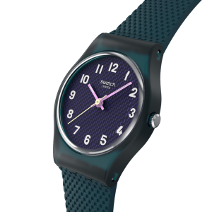 ساعت سواچ مدل (SWATCH TEAL WEAVE (LL127