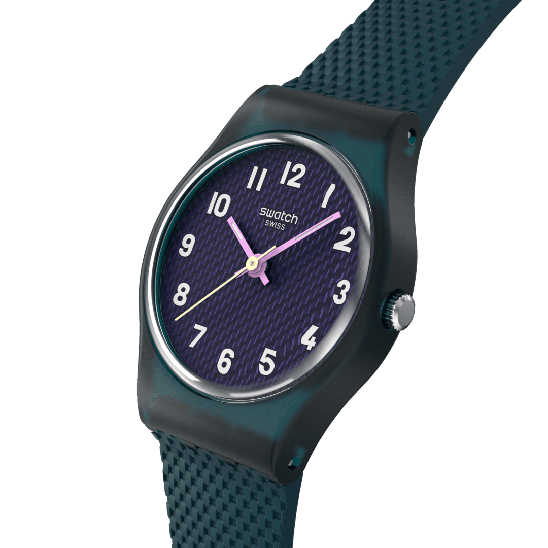 ساعت سواچ مدل (SWATCH TEAL WEAVE (LL127 ساعت سواچ مدل (SWATCH TEAL WEAVE (LL127 - Image 2
