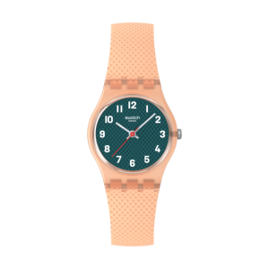 ساعت سواچ مدل (SWATCH PEACHY WEAVE (LO117 ساعت سواچ مدل (SWATCH PEACHY WEAVE (LO117