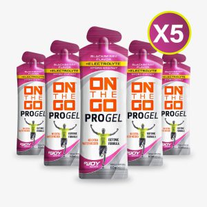 پرو ژل انرژی زا و معدنی PROGEL ON THE GO با طعم توت سیاه-پک پنج عددی