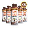 پرو ژل انرژی زا و معدنی PROGEL ON THE GO با طعم کافه موکا +کافئین-پک پنج عددی