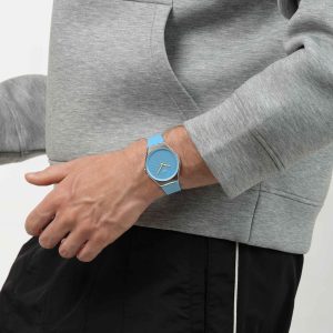 ساعت سواچ مدل (SWATCH IRIDESCENTLY BLUE (SYXS164