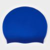 کلاه شنا سیلیکونی مخصوص موهای بلند دکتلون - DECATHLON Silicone Pool Cap - آبی - Image 2
