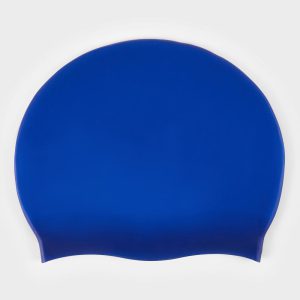 کلاه شنا سیلیکونی مخصوص موهای بلند دکتلون – DECATHLON Silicone Pool Cap – آبی