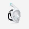 ماسک غواصی بزرگسال دکتلون - DECATHLON Easybreath - سفید