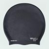 کلاه شنا سیلیکونی مخصوص موهای بلند دکتلون - DECATHLON Standard Size - مشکی - Image 3