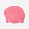 کلاه شنا سیلیکونی مخصوص موهای بلند دکتلون - DECATHLON Standard Size - صورتی