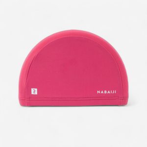 کلاه شنا پارچه‌ای دکتلون - DECATHLON Fabric Pool Cap - سایز S - صورتی