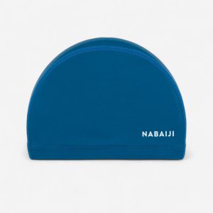 کلاه شنا پارچه‌ای بزرگسال نابایجی دکتلون - DECATHLON Fabric Pool Cap - سایز M - آبی