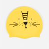 کلاه شنا سیلیکونی بچگانه دکتلون - DECATHLON Silicone Swim Cap - زرد