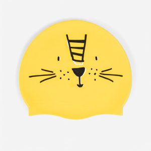 کلاه شنا سیلیکونی بچگانه دکتلون - DECATHLON Silicone Swim Cap - زرد