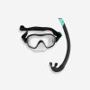 ست غواصی اسنورکل بزرگسال - DECATHLON Adult Snorkeling Set 100 - مشکی