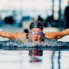 عینک شنا - سایز استاندارد - ساده - با لنز رنگی - مدل BFIT - Image 2