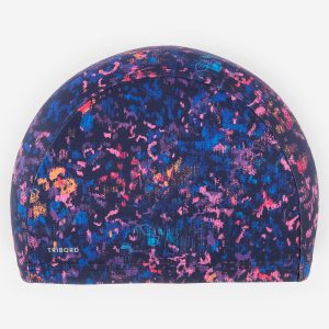 کلاه شنا پارچه‌ای بزرگسال دکتلون - DECATHLON Fabric Pool Cap - سایز M - طرح دار