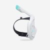 ماسک غواصی بزرگسال دکتلون - DECATHLON Easybreath - سفید - Image 4