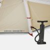 چادر کمپینگ بادی ۴ نفره کچوا - QUECHUA Air Seconds 4.1 Fresh & Black - بژ - Image 22