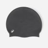 کلاه شنا سیلیکونی مخصوص موهای بلند دکتلون - DECATHLON Silicone Pool Cap - مشکی