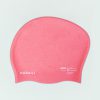 کلاه شنا سیلیکونی مخصوص موهای بلند دکتلون - DECATHLON Standard Size - صورتی - Image 2