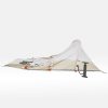 چادر کمپینگ بادی ۴ نفره کچوا - QUECHUA Air Seconds 4.1 Fresh & Black - بژ - Image 27