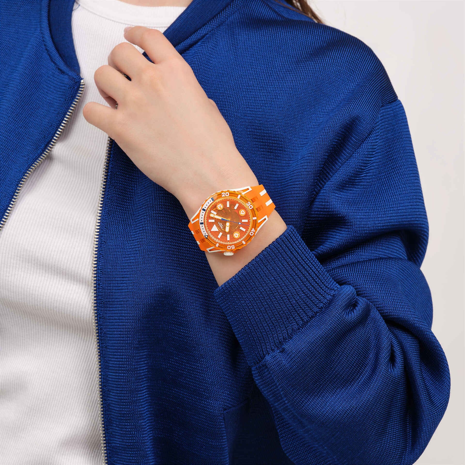 ساعت سواچ مدل (SWATCH PACIFIC SEA NETTLE (SSCU09O100 ساعت سواچ مدل (SWATCH PACIFIC SEA NETTLE (SSCU09O100 - Image 4