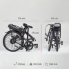 دوچرخه برقی تاشو - مشکی - E Fold 100 - Image 2