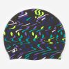کلاه شنا سیلیکونی دکتلون - DECATHLON Silicone Pool Cap - طرح دار