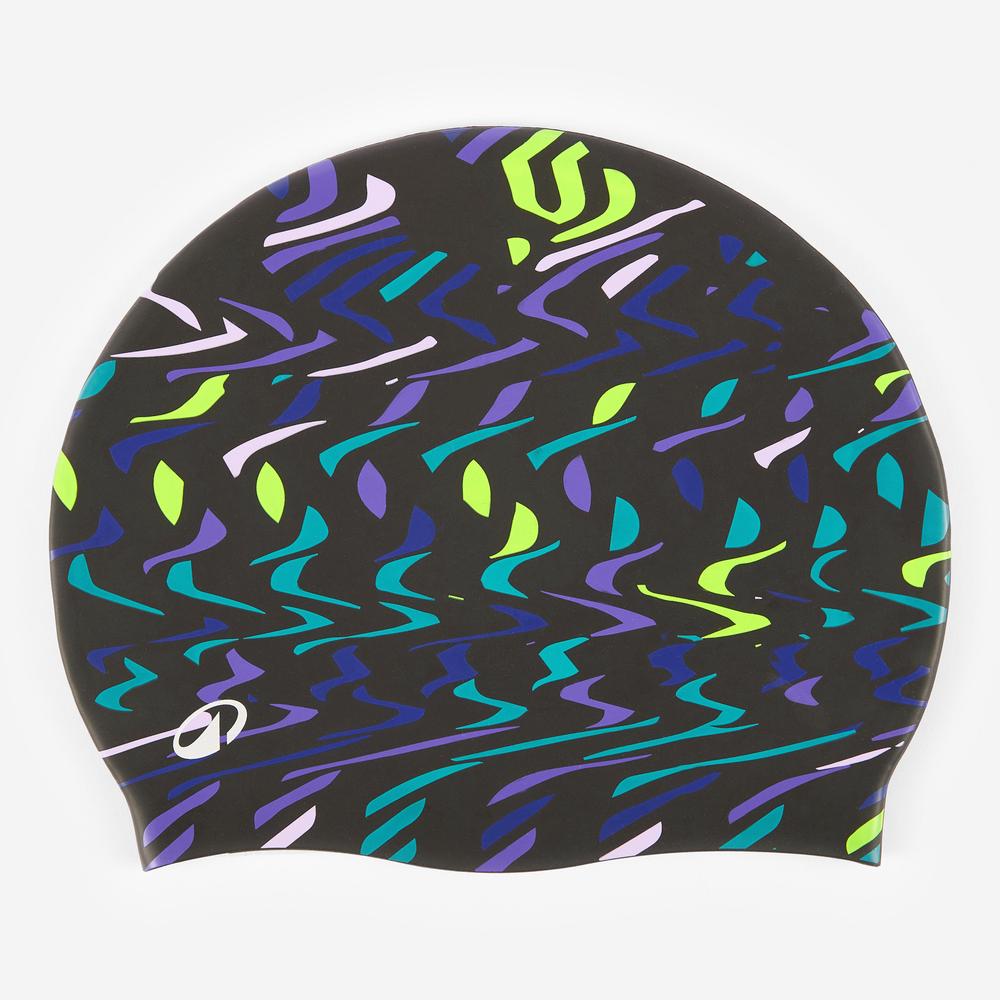 کلاه شنا سیلیکونی دکتلون - DECATHLON Silicone Pool Cap - طرح دار کلاه شنا سیلیکونی دکتلون - DECATHLON Silicone Pool Cap - طرح دار