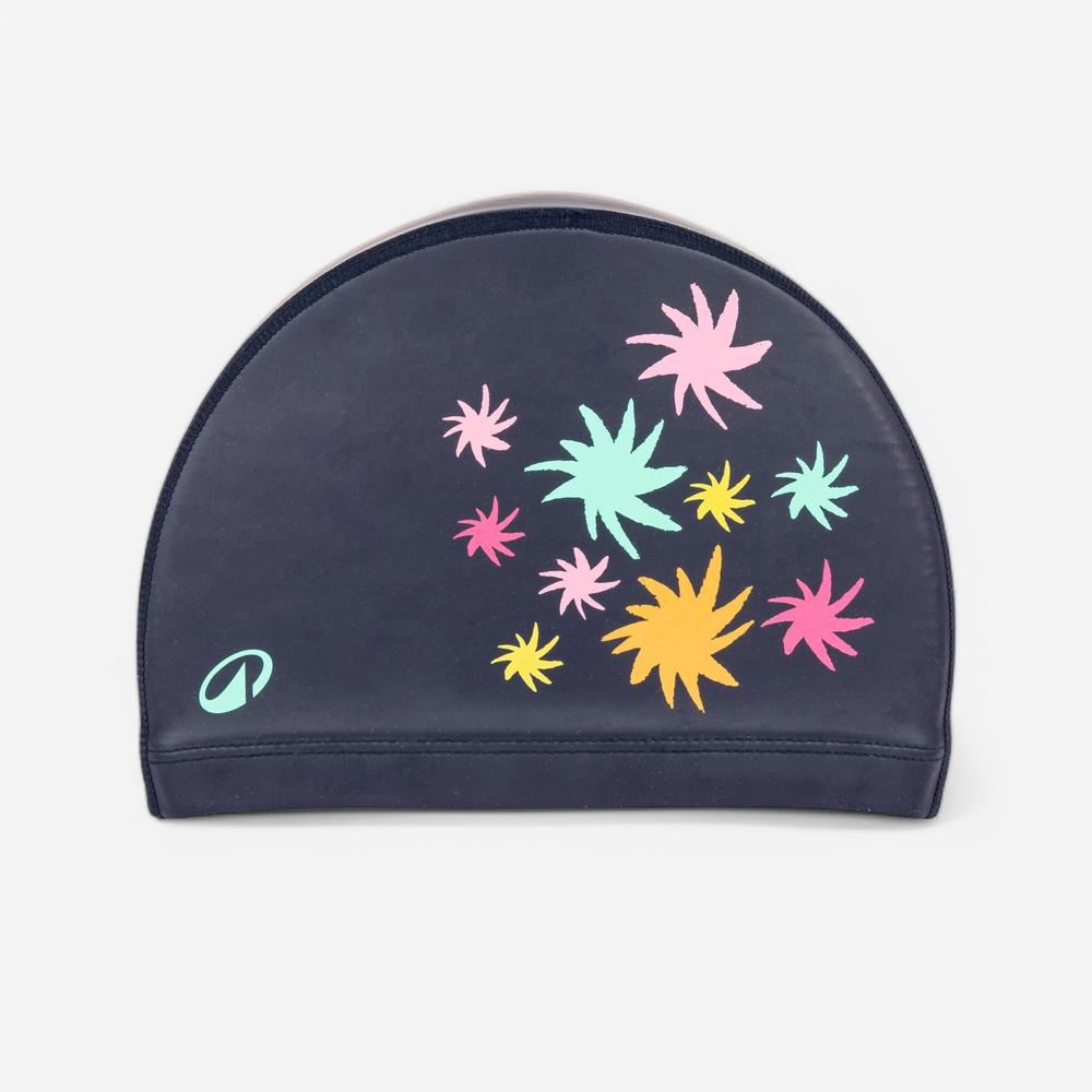 کلاه شنا پارچهای دکتلون - DECATHLON Fabric Pool Cap - سایز M - طرح دار کلاه شنا پارچهای دکتلون - DECATHLON Fabric Pool Cap - سایز M - طرح دار