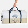 چادر کمپینگ بادی ۴ نفره کچوا - QUECHUA Air Seconds 4.1 Fresh & Black - بژ - Image 5