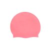 کلاه شنا سیلیکونی مخصوص موهای بلند دکتلون - DECATHLON Silicone Pool Cap - صورتی - Image 2
