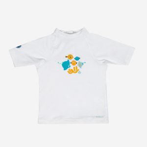 تی‌شرت بچگانه دارای محافظ UV دکتلون – DECATHLON Baby UV Protection – سفید