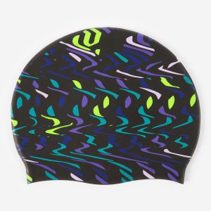 کلاه شنا سیلیکونی دکتلون – DECATHLON Silicone Pool Cap – طرح دار