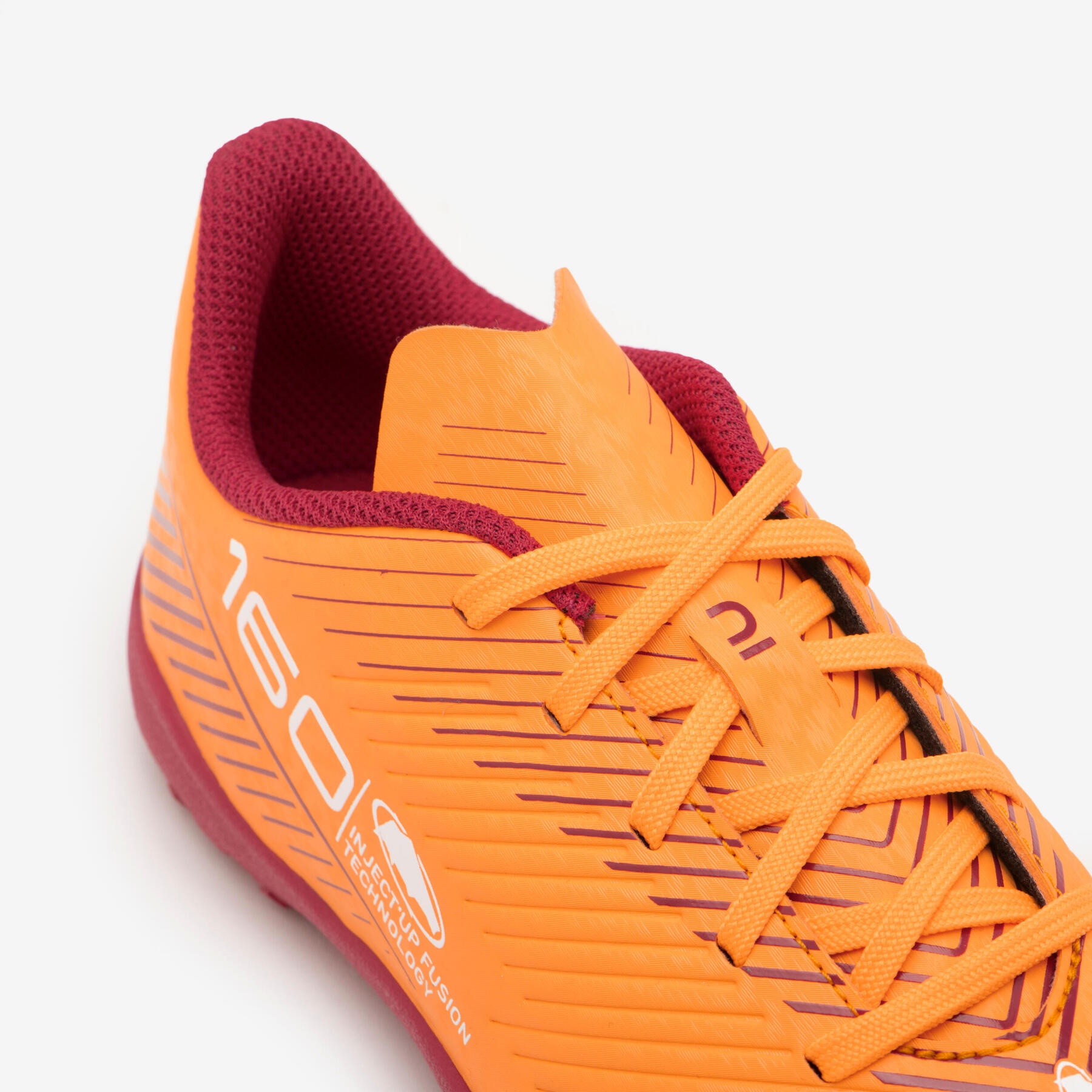 کفش فوتبال سالنی بچگانه دکتلون - DECATHLON 160 TF - نارنجی/قرمز کفش فوتبال سالنی بچگانه دکتلون - DECATHLON 160 TF - نارنجی/قرمز - Image 7