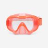 ماسک غواصی بزرگسال دکتلون - DECATHLON confort 100 - نارنجی - Image 3