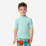 تی‌شرت بچگانه دارای محافظ UV دکتلون-DECATHLON Baby UV Protection-آبی روشن